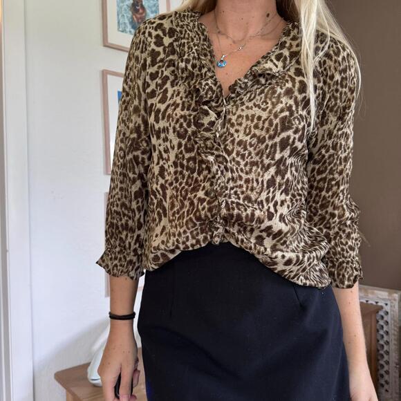 Jones New York Leopard Print - Picture 1 of 5